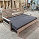 Диван-кровать Кёльн Массив дуба Натуральный дуб 212х89х92 80/140х200