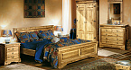 Набор мебели для спальни Викинг сосна с эффектом искусственного старения 160х200