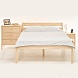 Кровать Нордик (Nordic) 140х200 Массив березы Без покрытия