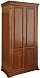 Шкаф для одежды 2д "Верди Классик" П3.0487.1.26 Дуб венге