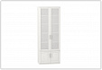 Шкаф книжный Коста Бланка 2-х дверный с матовым фасадом