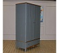 Шкаф 21 Пенни комбинированный Массив  сосны Белый воск/ Антик №24