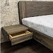Тумба подвесная Пиастр  Дикий дуб castle brown 40*17/21/27*40
