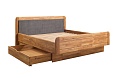 Кровать  Эльза (Фоллина)  200x200 Дуб масло бейц 200х200