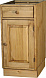 Шкаф-стол ПЛ 05 (400х820х540) правый массив сосны сосна с эффектом исскуственного старение